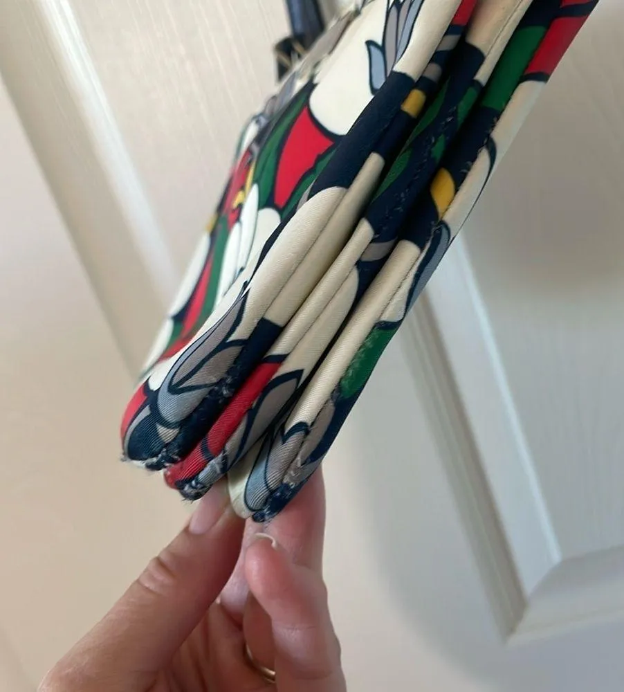 Kate Spade Triple Gusset Dawn Breezy Floral Crossbody Blazer Blue Lightweight - Image 10