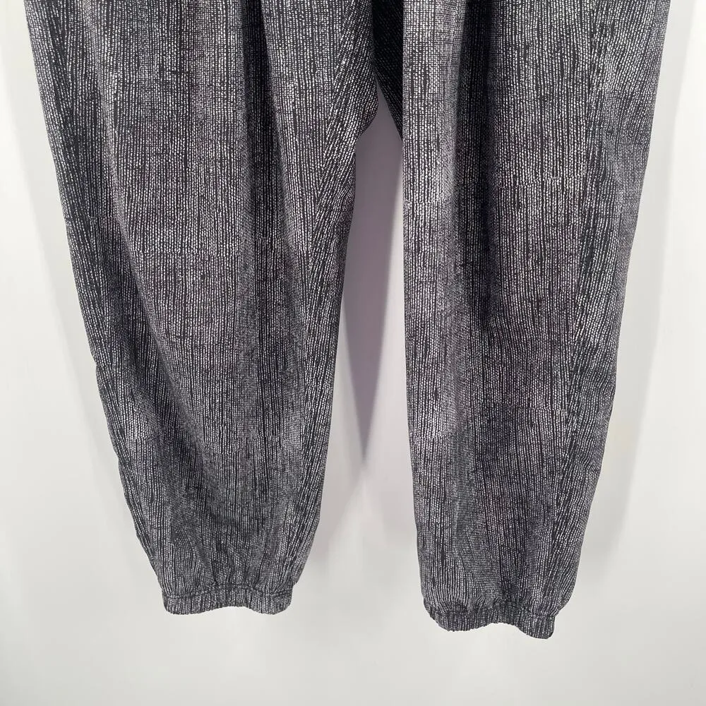 LULULEMON Pants Size 2 Rollin' With My Omies Jogger Black/Gray Swift Ultra Light - Image 12
