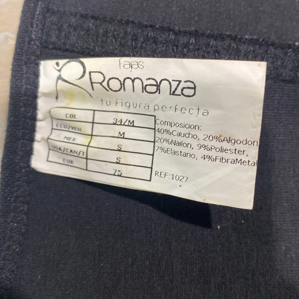 Waist Trainer Shapewear Waist Shaper Black Size M / 34 From Colombia Size M - Image 12