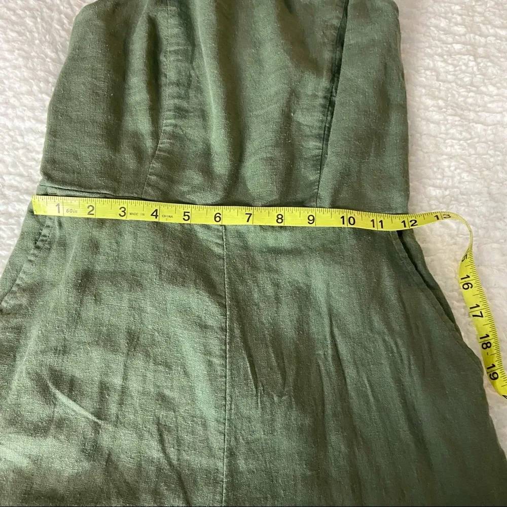 linen/rayon blend jumpsuit - Image 5