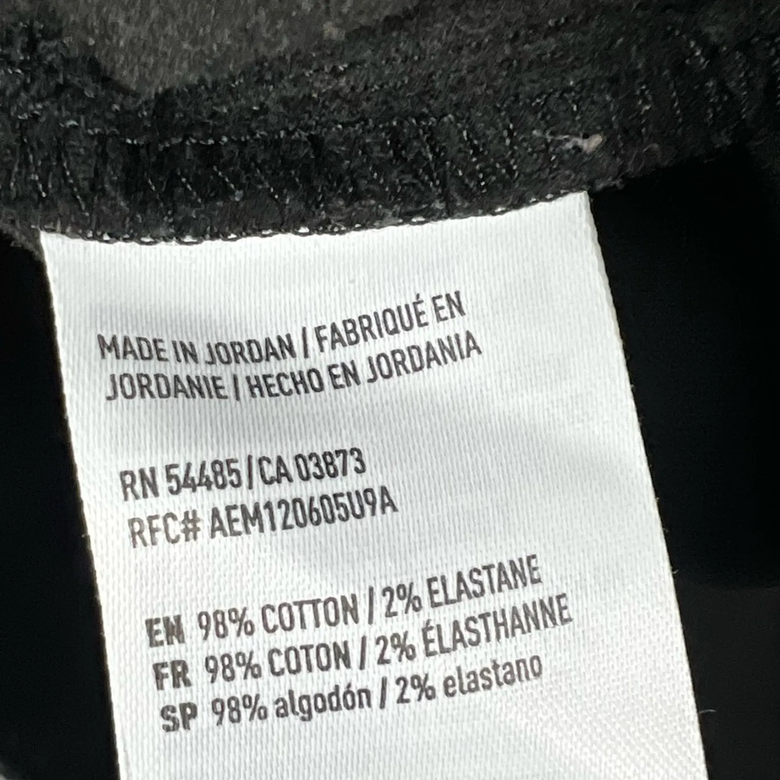 American Eagle Wrap Mini Skirt Womens 4 Black Pinwale Corduroy 90s Indie Sleaze - Image 5