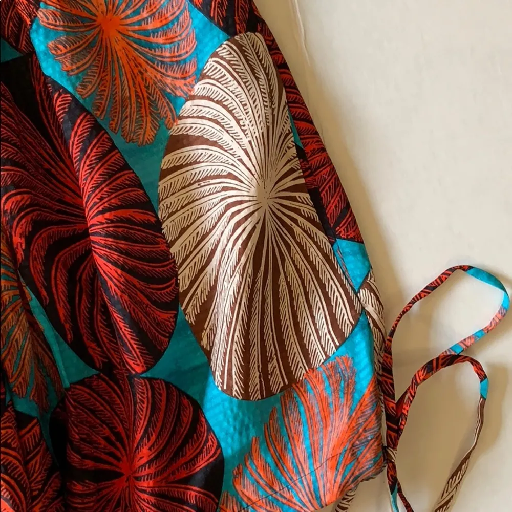 Diane Von Furstennerg DVF Dress 0 XS silk Beautiful Sleeveless RARE NEW NWT - Image 2