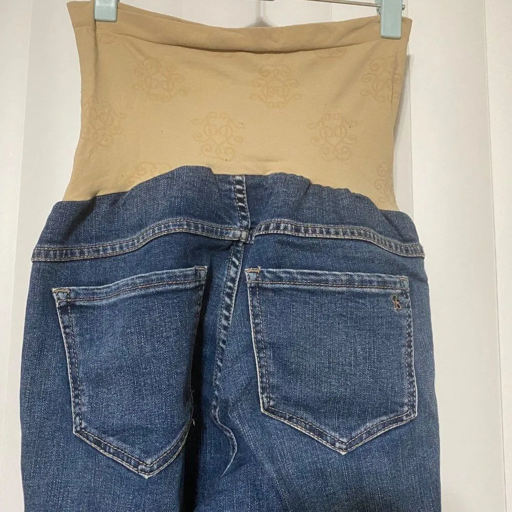 Jessica Simpson Maternity denim blue jeans - Image 6