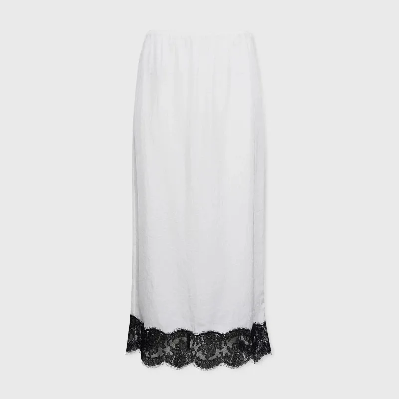 Tibi Lace Applique Slip Skirt size S - Image 2