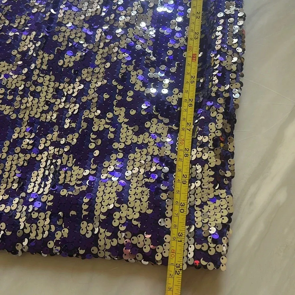 As U Wish Sequin Holiday Party Mini Dress Size S Homecoming Prom Disco - Image 9