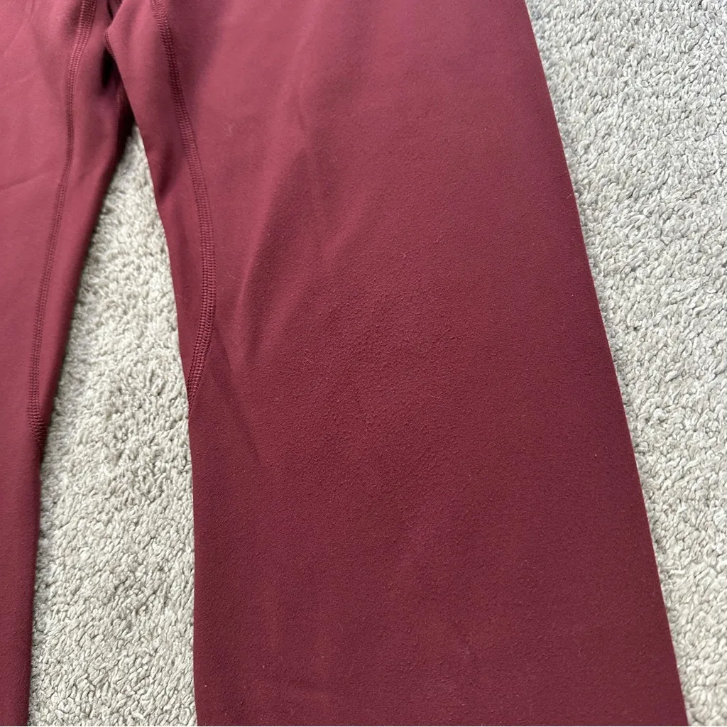 Lululemon Women’s Align High-Rise Pant 25" Legging Yoga in Mulled Wine Red 8 - Image 17
