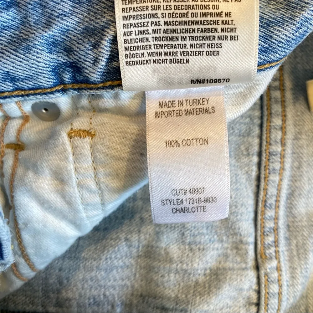 Citizen of Humanity Charlotte High Rise Straight Jeans In Bright Star - Image 10