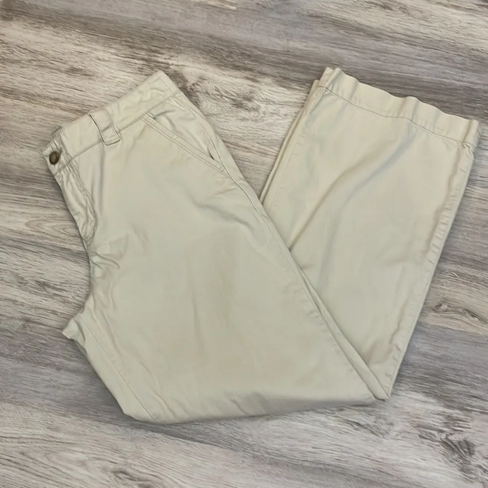 Tan Wide Leg Thin line Corduroy Pants with Side Pockets & Belt Loops 10 - Image 3