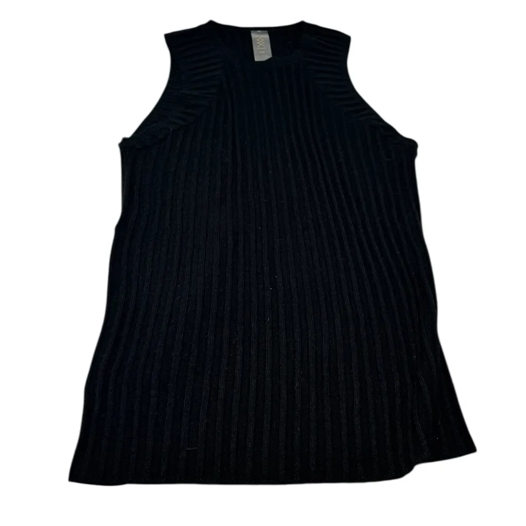 Rhône Porto Merino Blend Sweater Tank in black - Image 3