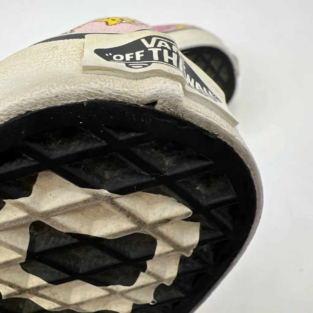 Vans x Nintendo Princess Peach Sneakers Women's Allover Video Game M-3.5 W-5.0 - Image 9