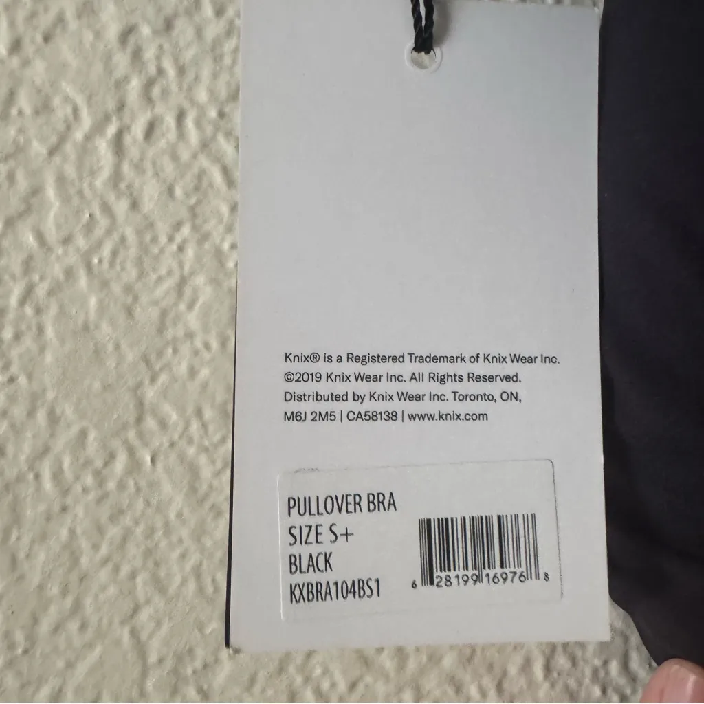 Knix Pullover Bra size S+ Black - Image 4