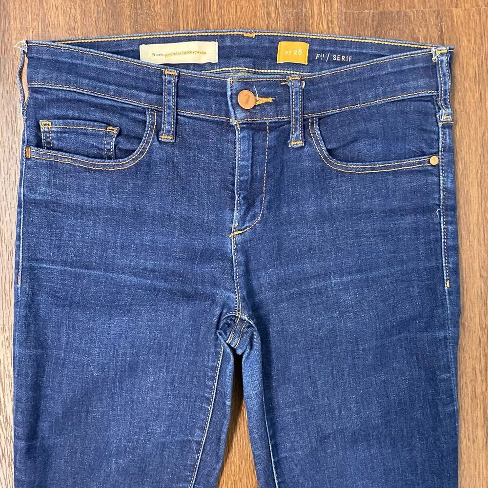 Anthropologie Pilcro and the Letterpress Serif Queen Bee Skinny Jeans Size 28 6 - Image 3