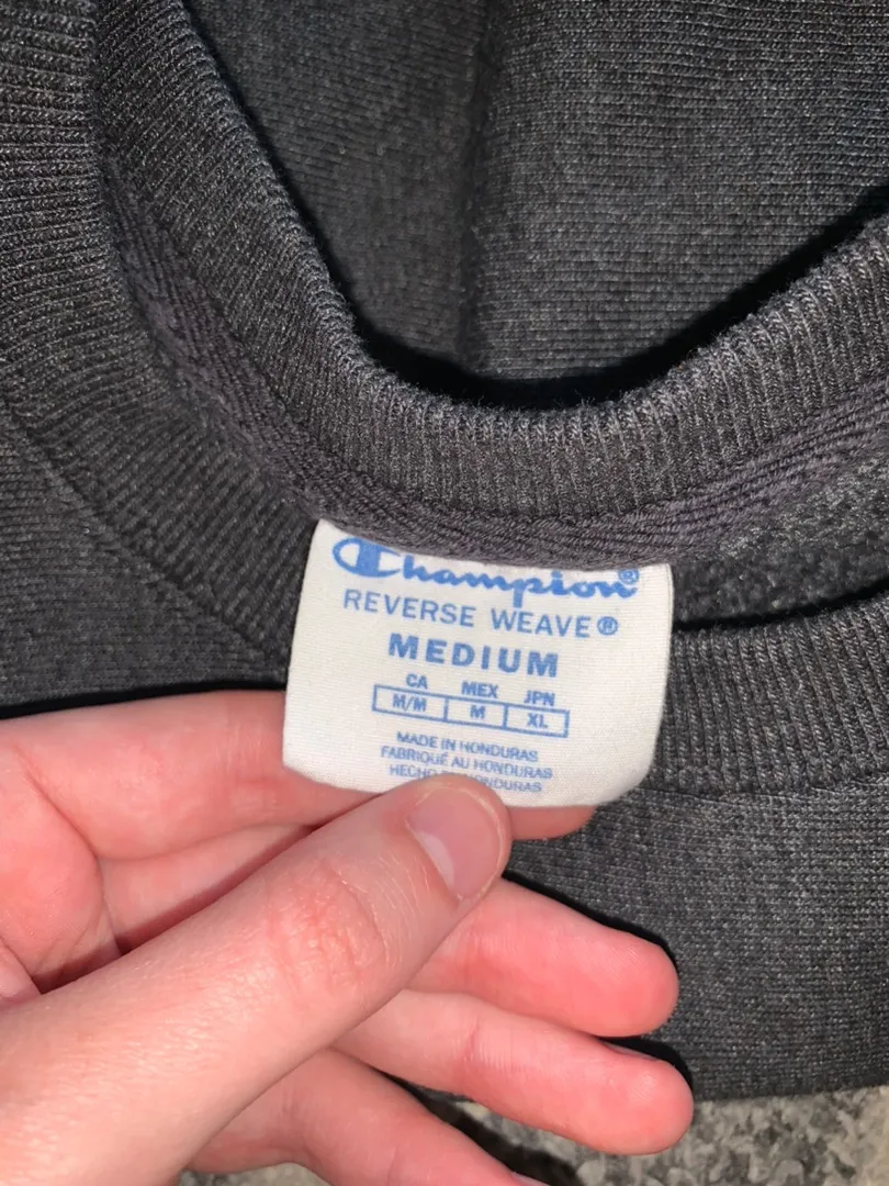 Champion Gray Crewneck - Image 4