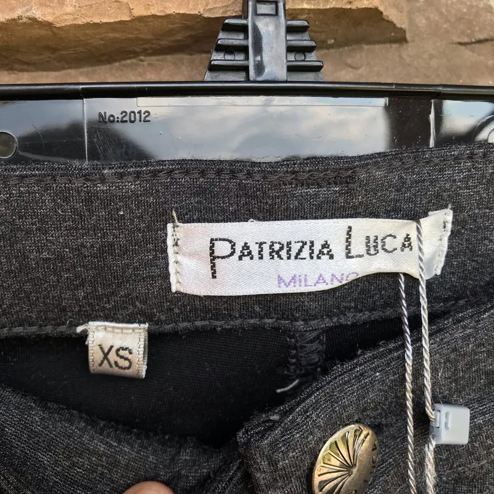 Patrizia Luca Milano Slim Leg Pants Gray Size XS - Image 8