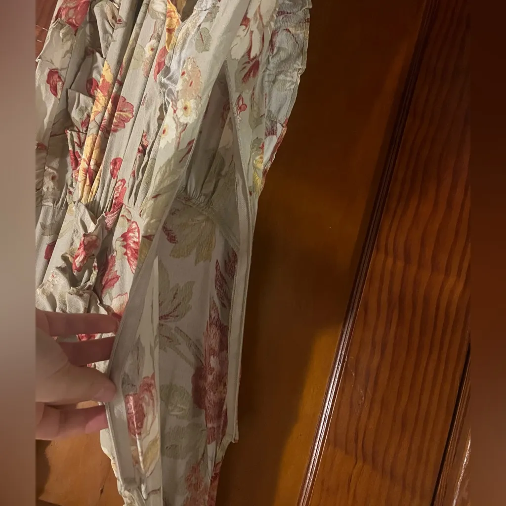 H&M Floral Ruffle Maxi Dress - Image 3