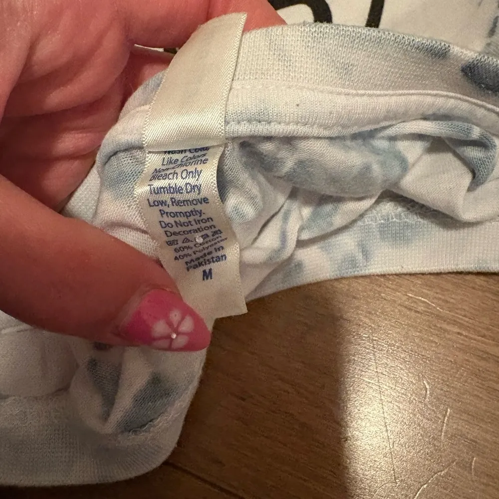 Sand jamn size medium double cropped tanks size medium Blue - Image 4