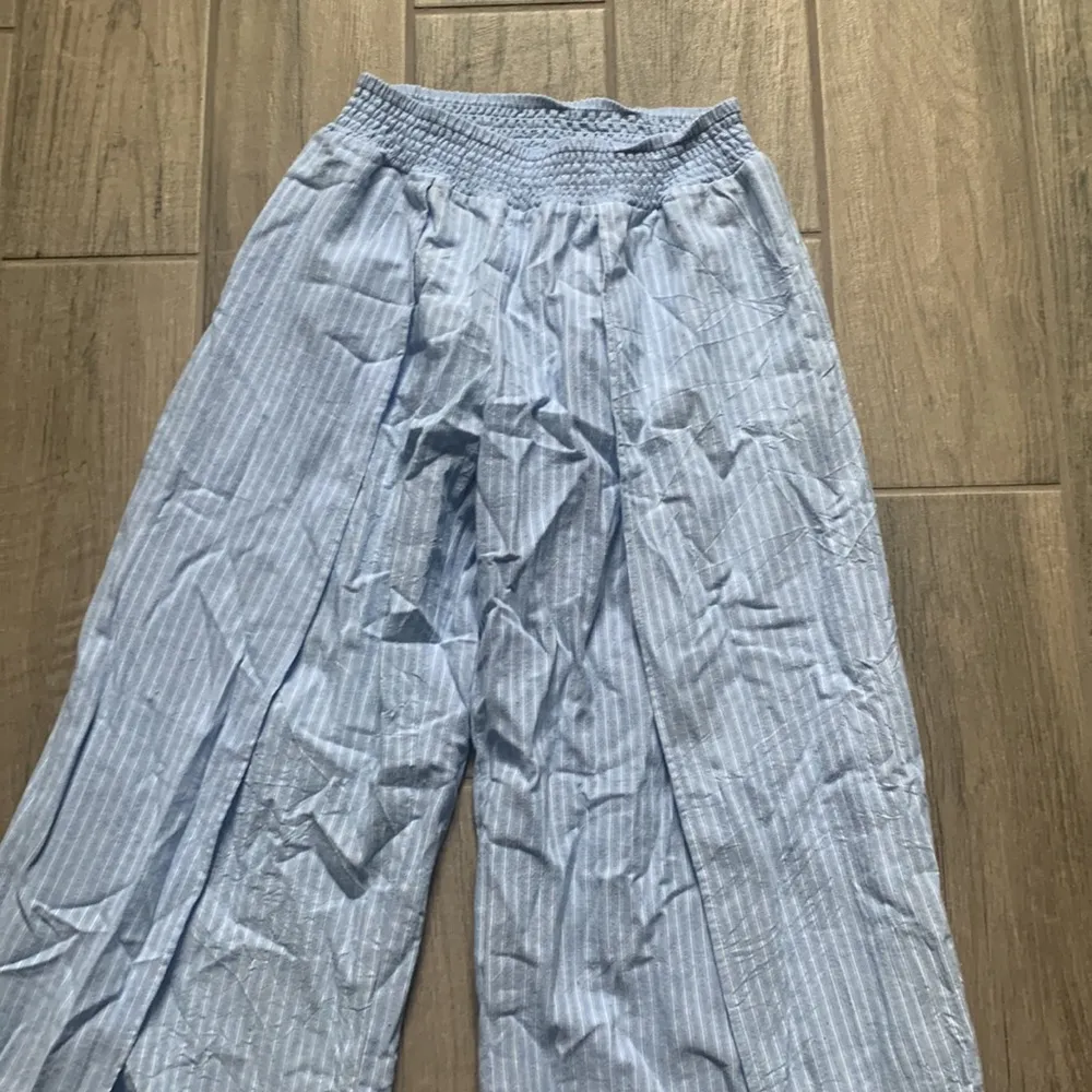 Bobi stripe wide leg pants - Image 2