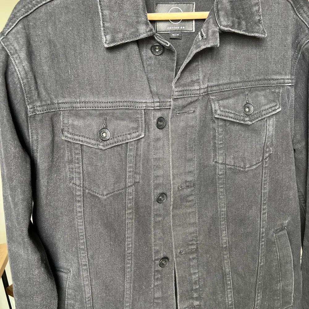 Ramones Vintage Style Black Jean Jacket Size XS - Image 5