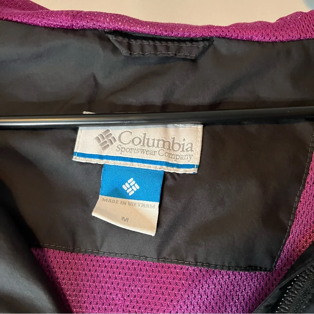 Black  Windbreaker Jacket with Hood - Image 4