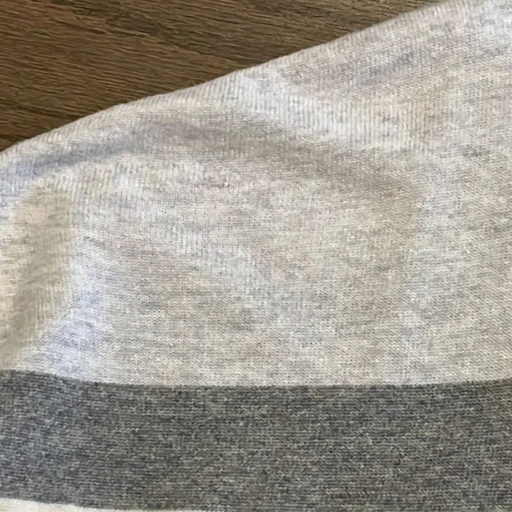 LOFT Striped Poncho Sweater - Size XS/S - Image 9