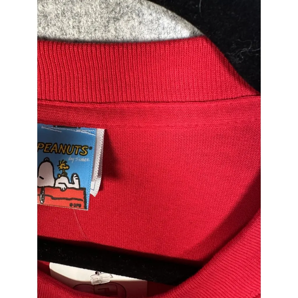 Vintage NOS Peanuts Valentine's Day Heart Tshirt Size XL Snoopy Charlie Brown - Image 13