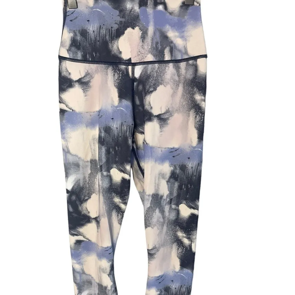 Alo Yoga Women’s XS Vapor High-Waist Graffiti Tie Dye Legging - Multi - Image 6