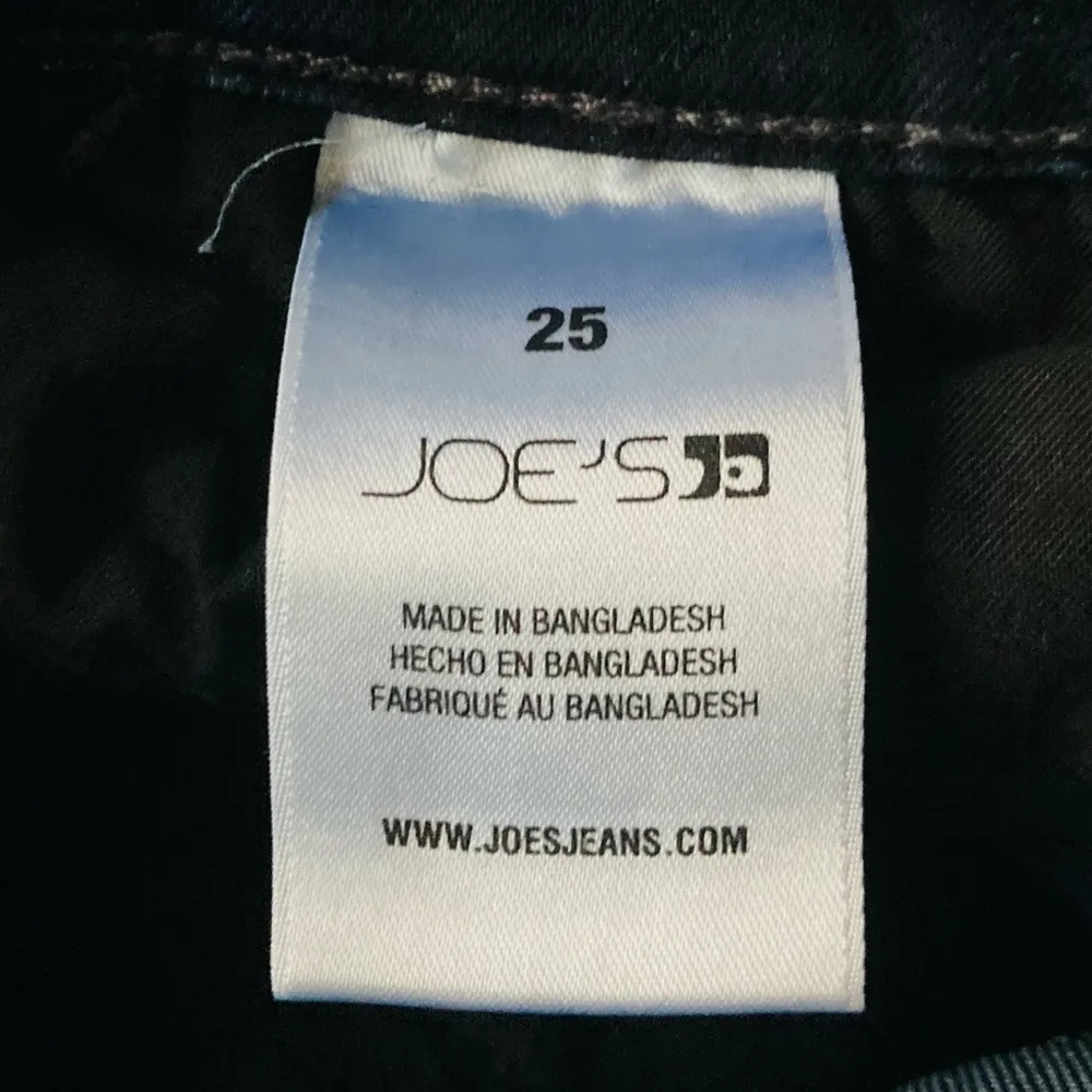 Joe’s Jeans dark denim wide bootcut jeans cotton w/ small amount of stretch. 25 - Image 2