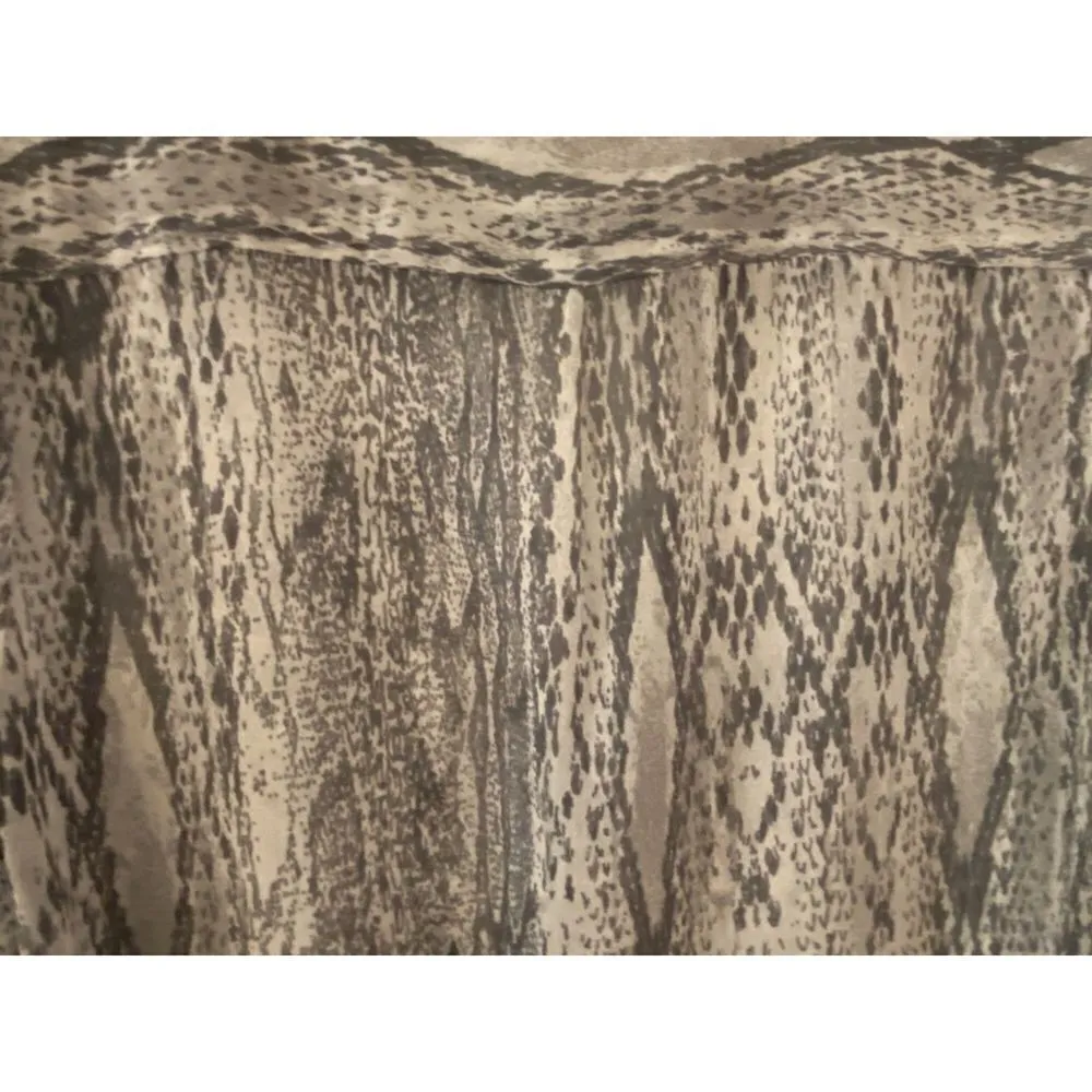 Banana Republic Grey White Long Sleeve Button Up Blouse Women's Sz Small​ - Image 9