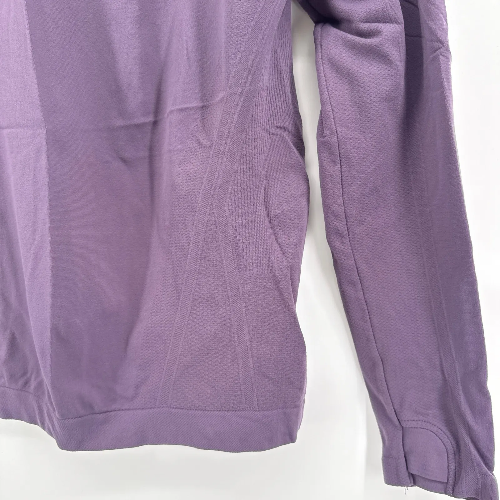 Athleta Purple‎ Long Sleeve Top Thumb Hole Athletic Running Activewear XS - Image 3