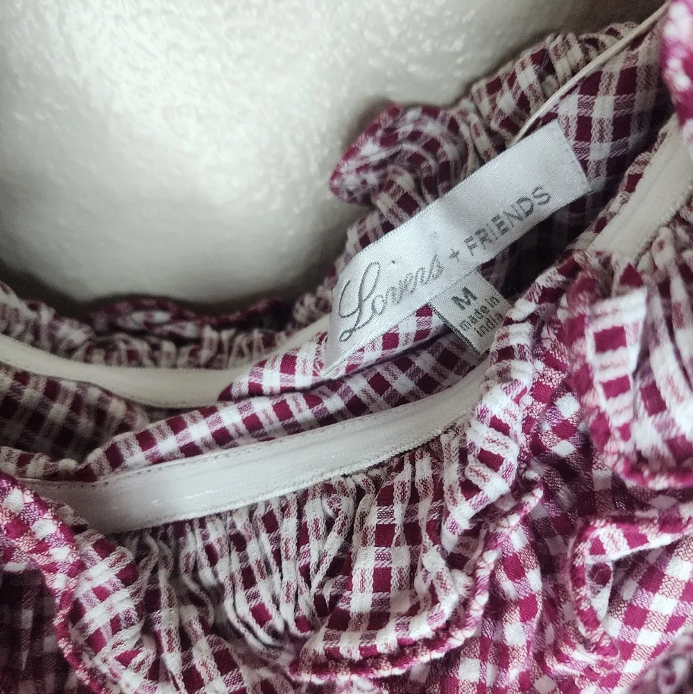 Lovers And Friends Ballard One-Shoulder Ruffle Crop top - Image 4