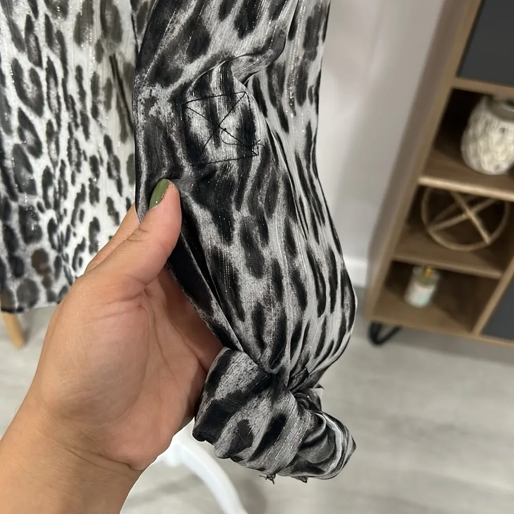 Michael Michael kors • studded collar leopard button down shirt - Image 8