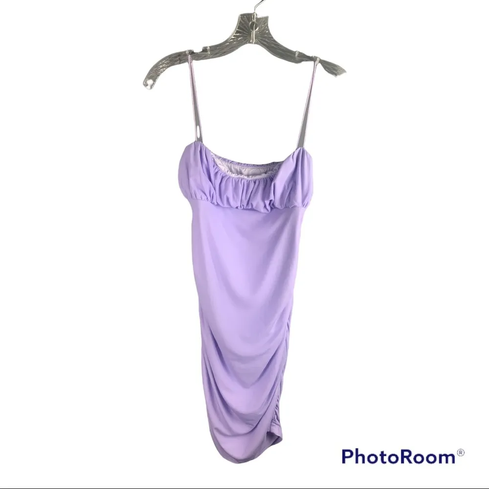 NWOT Princess Polly Penny Lavender Mesh Mini Dress - Image 9