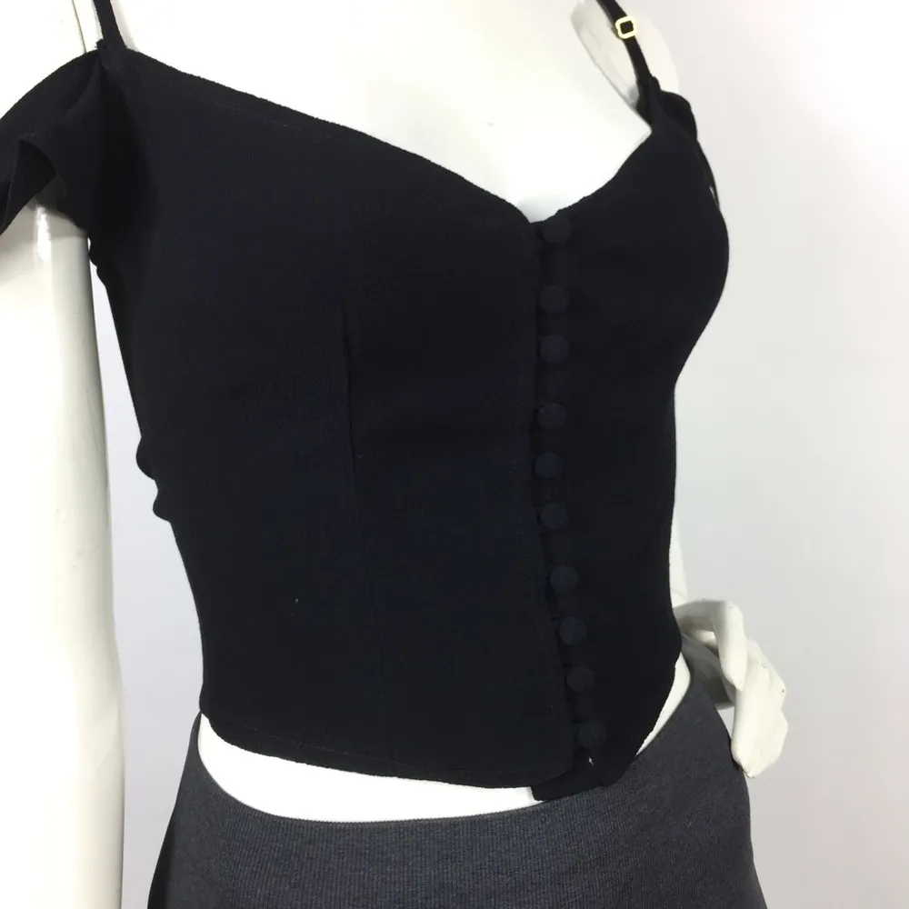 Flynn Skye Strappy Button Up Top - Image 6