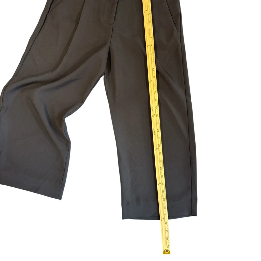 The Limited Black Wide Leg Culotte Pants‎ - Image 3