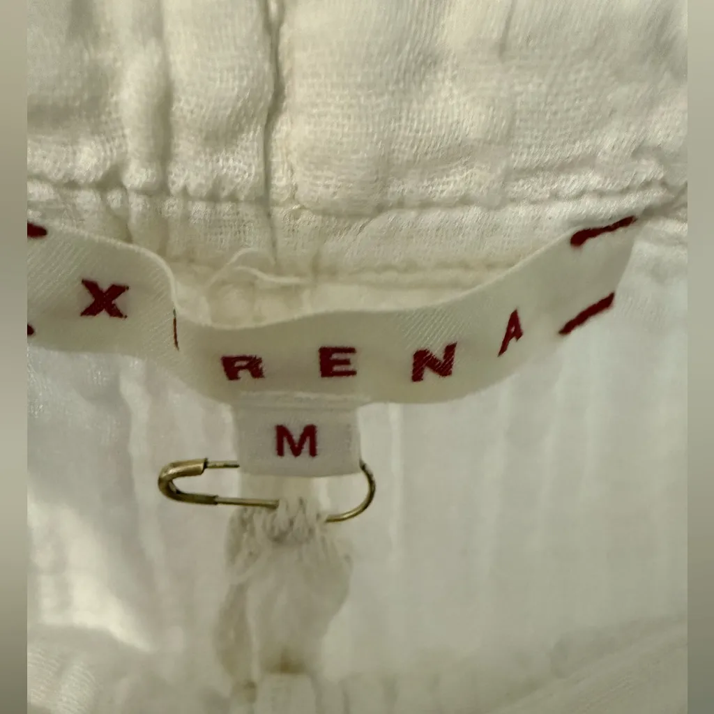 XiRENA Cream Textured Joggers White Size M - Image 3