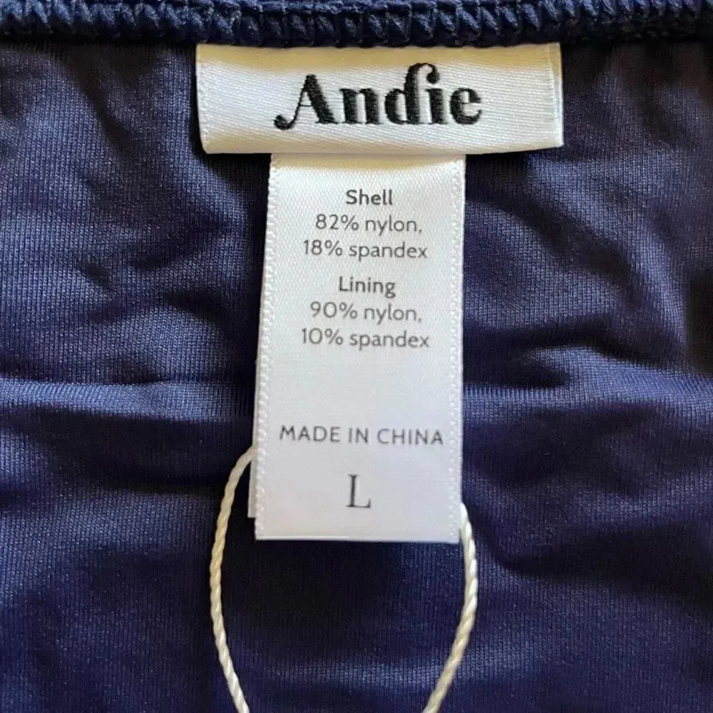 Andie The Bikini
Bottom Low Rise Classic
Bikini Bottom Navy SZ L #1446 - Image 6