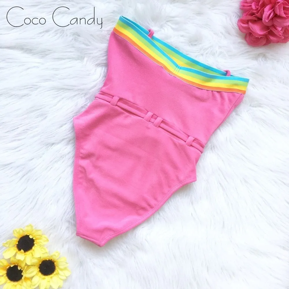 🆕Juicy Couture Pink Terry One Piece Swimsuit - Image 6