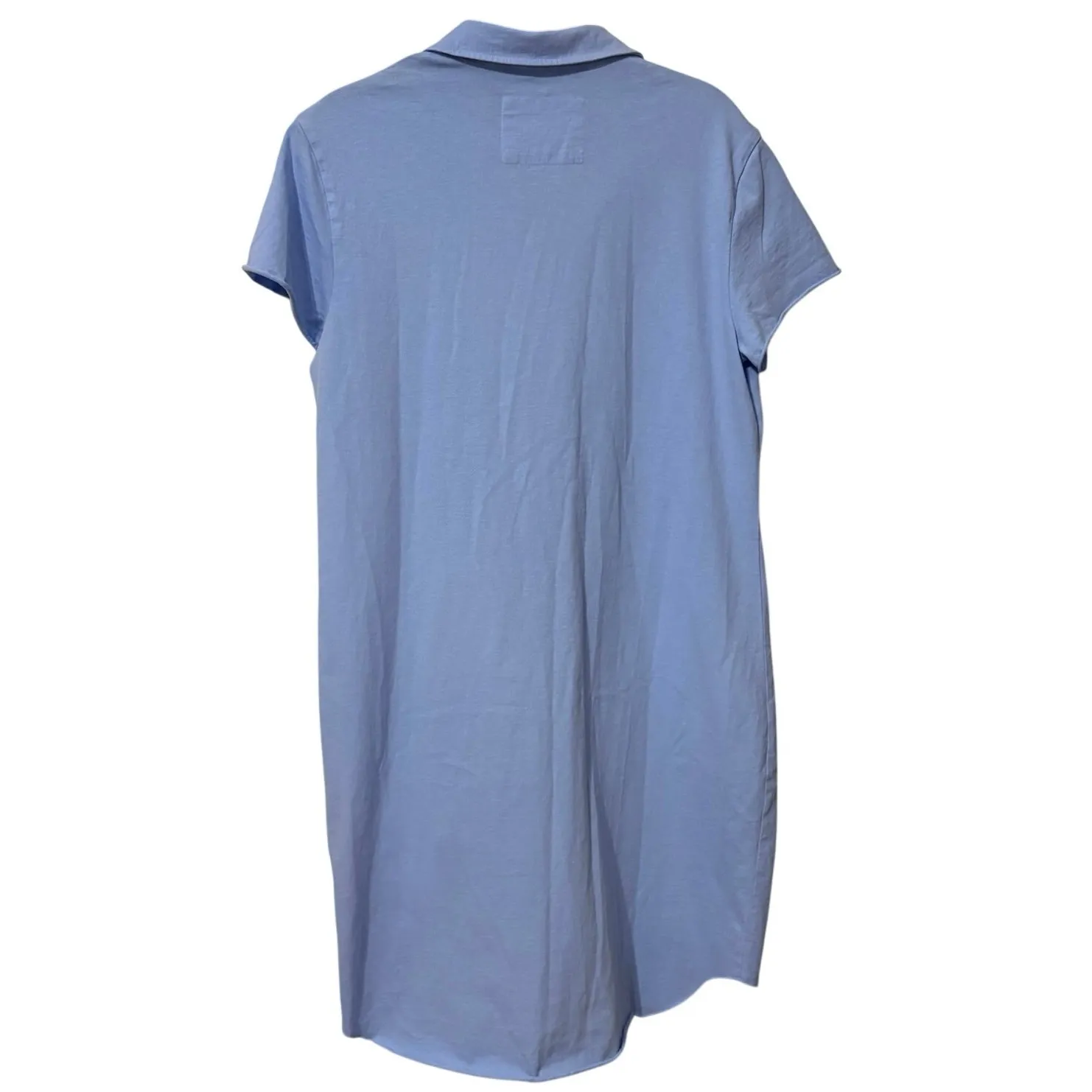 Frank & Eileen 100% Cotton Blue Lauren Polo Heritage Mini Dress Size Medium - Image 5