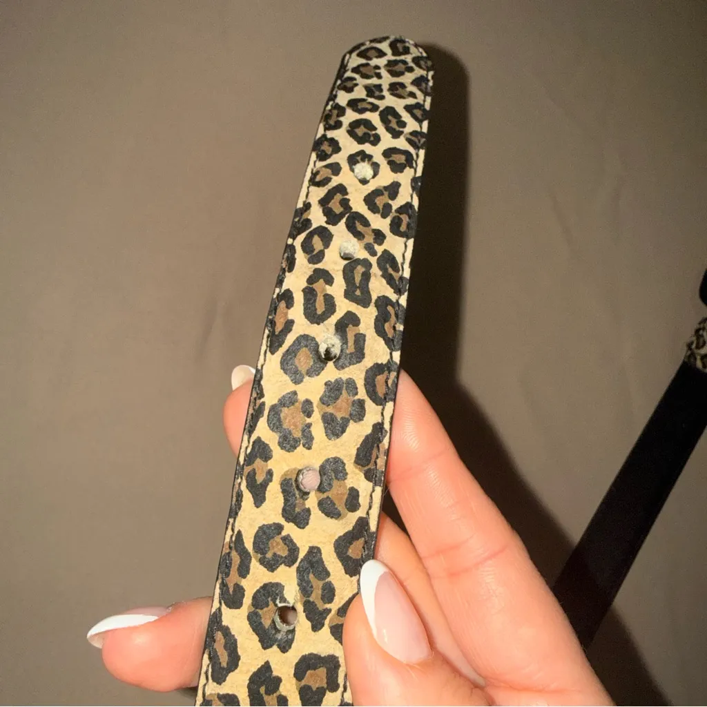 Leopard print belt - Image 5