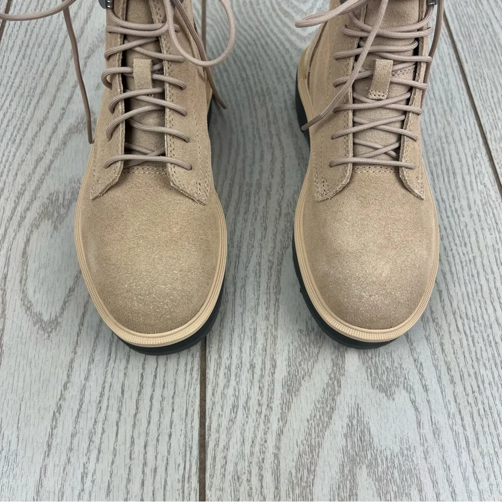 Sorel Women's Hi-Line Lace Boot US6 Canoe / Tawny Buff $185 - Image 2