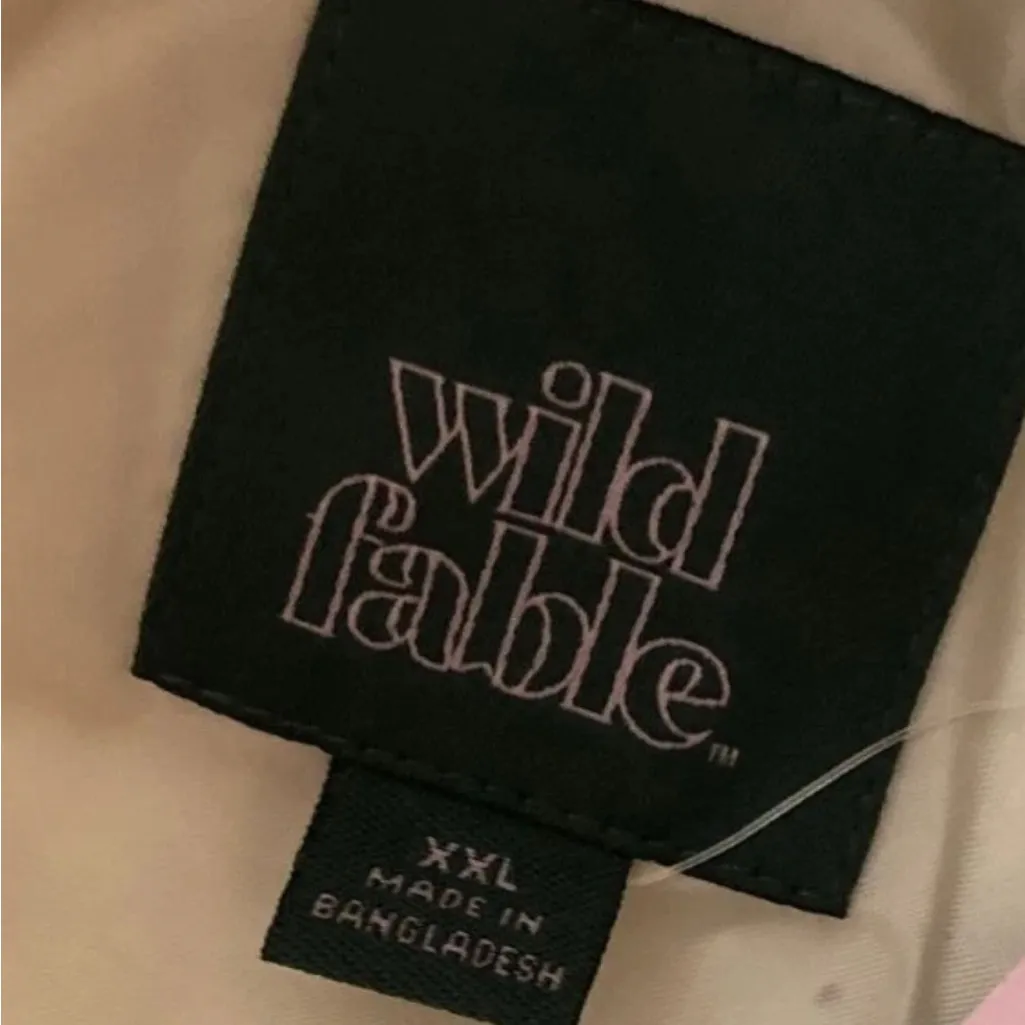 Wild Fable White Puffer Vest Size XXL Winter Fall Spring Layers - Image 5