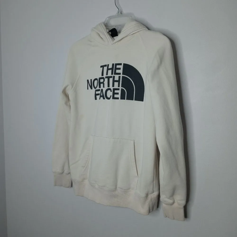 The North Face ivory hoodie size XS - Image 2
