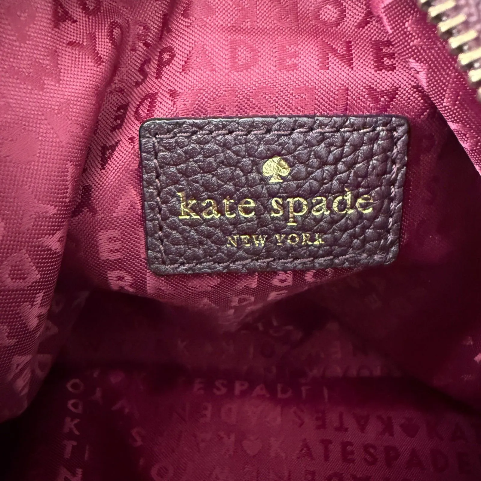 Kate Spade Mulberry Street Madelyne Leather Crossbody Purse Bag - Image 5