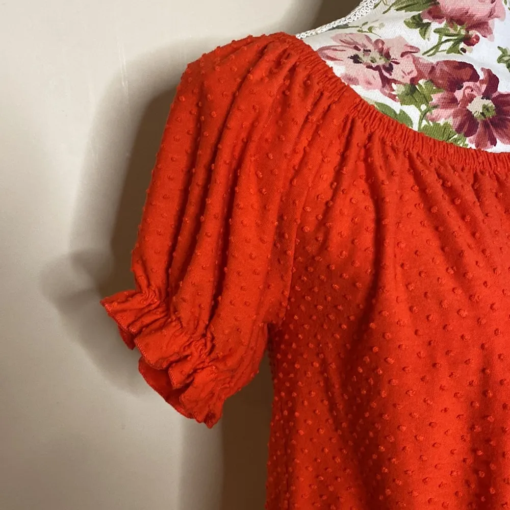 Emberglow Rib On/Off Shoulder Top - Image 5