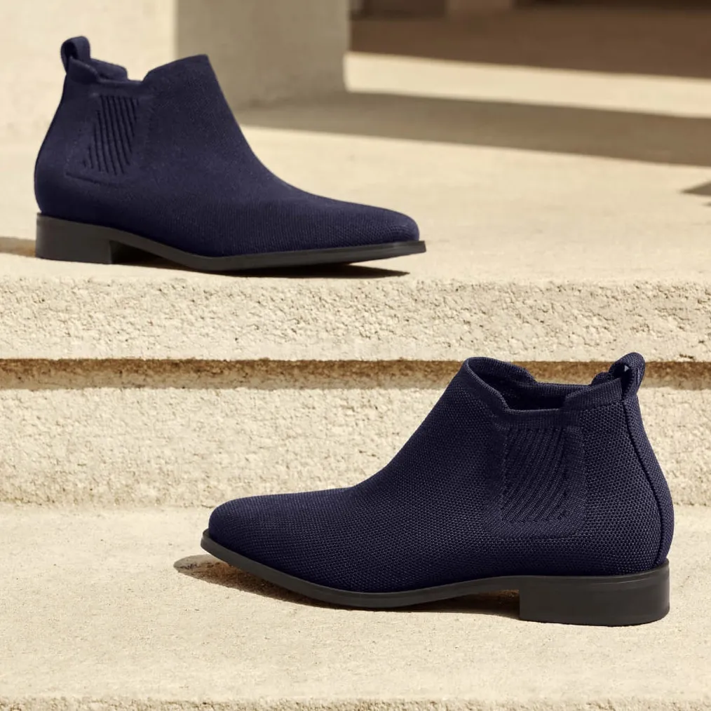 Vivaia Ryan Pro Slip On Water RPT Elegant Casual Chelsea Comfort Boot Navy 8.5 Blue - Image 5