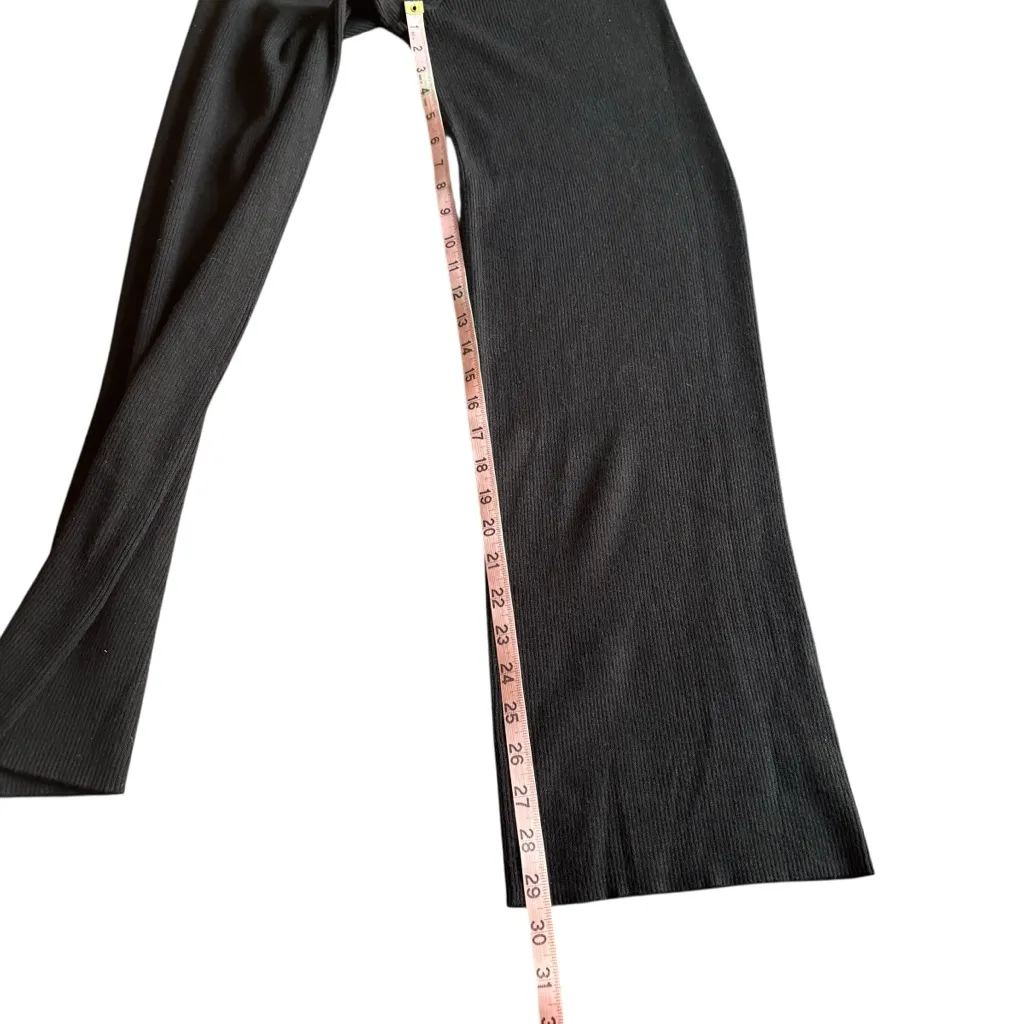 House of Harlow 1960 Black Ribbed Wide Straight - Image 6