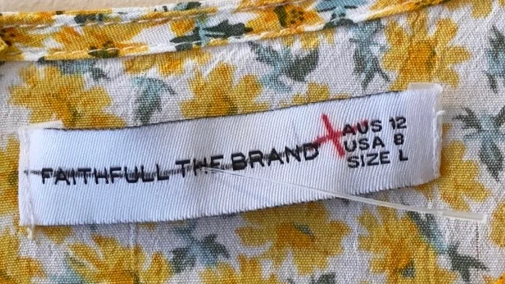 Faithfull The Brand Daphne Floral Print Mini Dress - Image 4