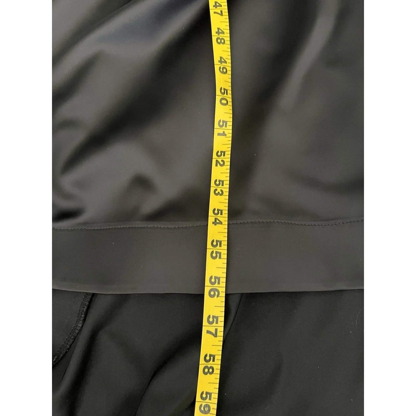 GALINA SIGNATURE Women’s Stretch Satin Ruched Mermaid Dress Black Size 2 EUC - Image 10