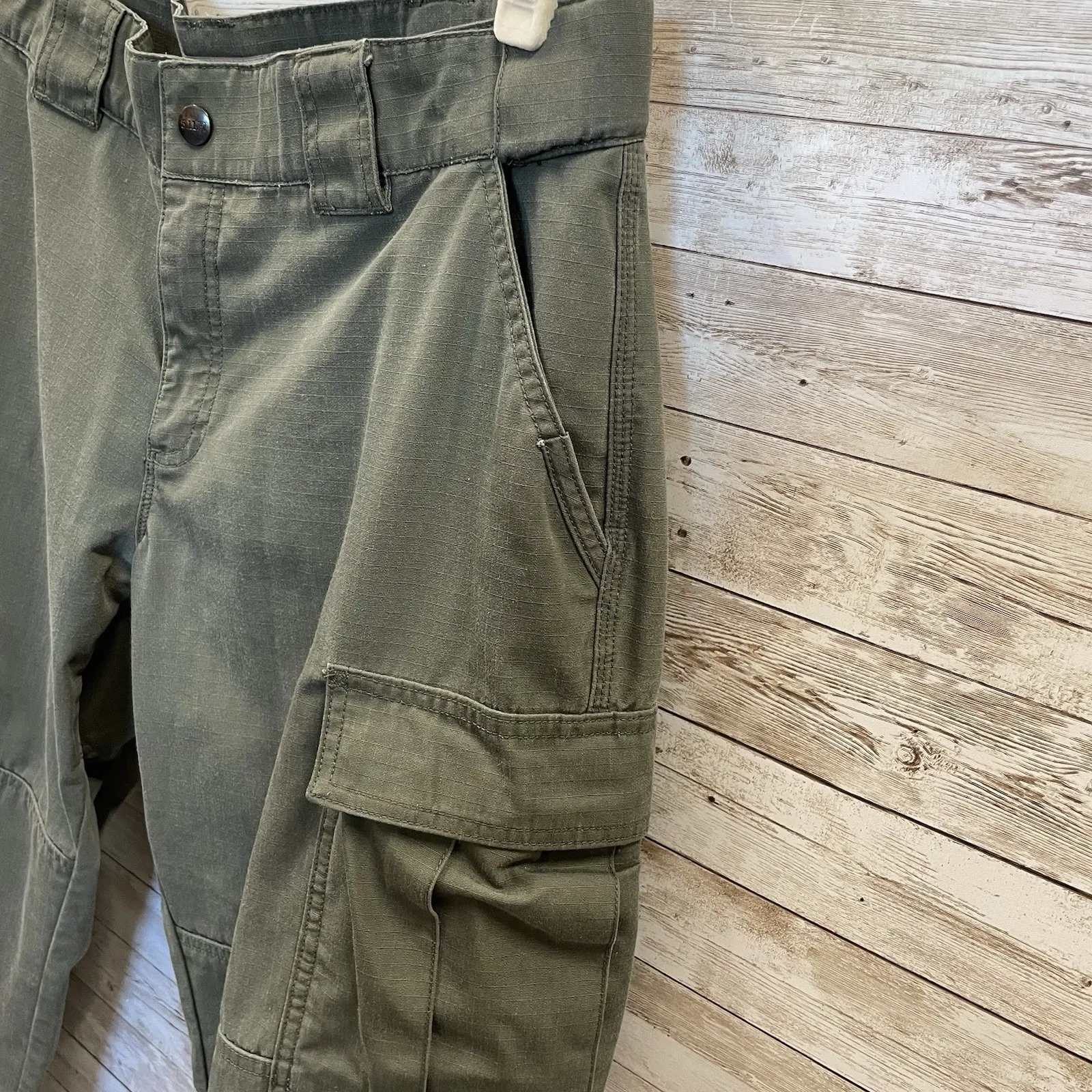 5.11 Tactical Womens 14 Pants Green Cargo Military Law Enforcement Pockets - Image 9