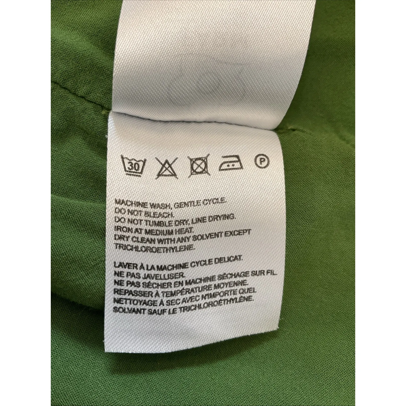 FARM Rio Anthropologie Elinor Tunic Dress Green & Pink Floral Ruffle Size M - Image 12